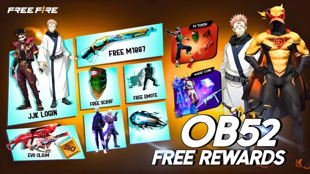 Free FIre OB52 Update
