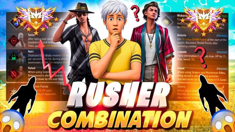 Best character combination for BR Rank