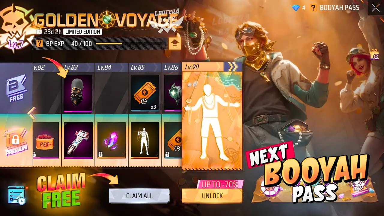 Free Fire Max 2026 Upcoming Events